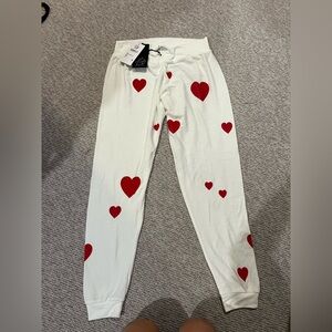 NWT - Chaser heart pants size small